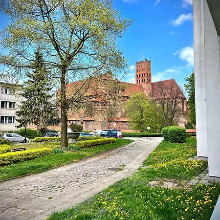 公寓 Przy Zamku - Widok, Centrum 马尔堡